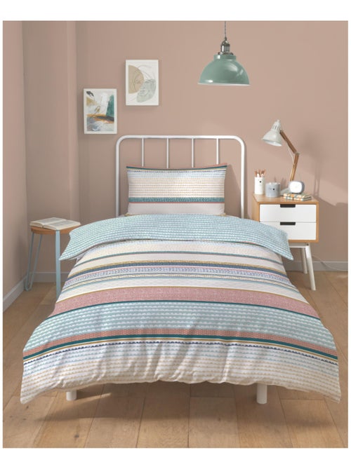 Housse de couette - Copenhagen - 100 % Coton 57 Fils/cm² - Kiabi