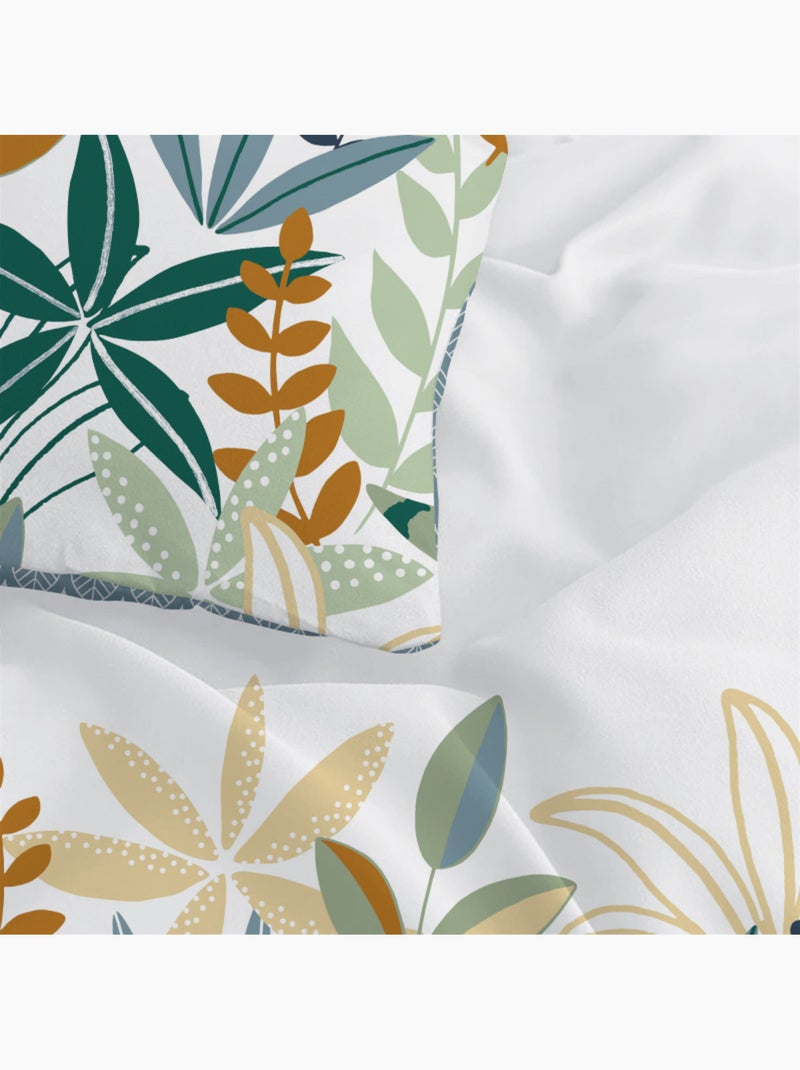 Housse de couette - Copenhagen - 100 % Coton 57 Fils/cm² Blanc - Kiabi