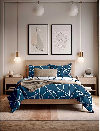 Housse de couette - Copenhagen - 100 % Coton 57 Fils/cm²