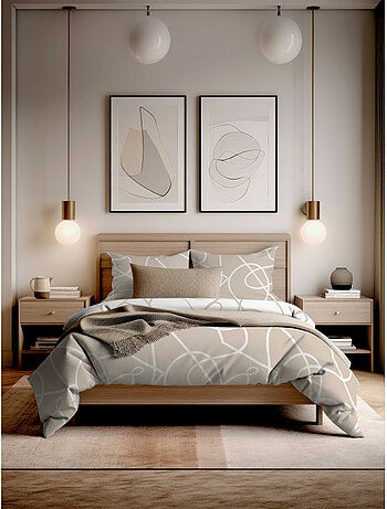 Housse de couette - Copenhagen - 100 % Coton 57 Fils/cm²