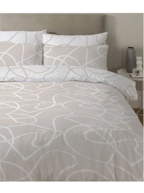Housse de couette - Copenhagen - 100 % Coton 57 Fils/cm² - Kiabi