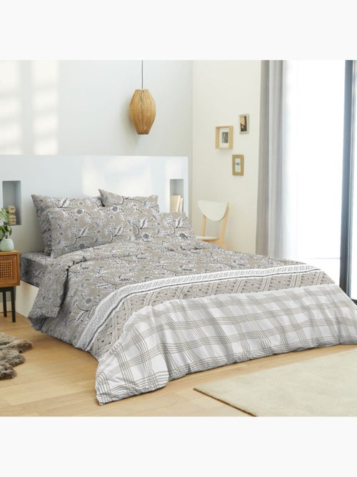 Housse de couette - Coton Pur - 100 % Coton 57 Fils/cm² - Kiabi Housse de couette - Coton Pur - 100 % Coton 57 Fils/cm² - Kiabi