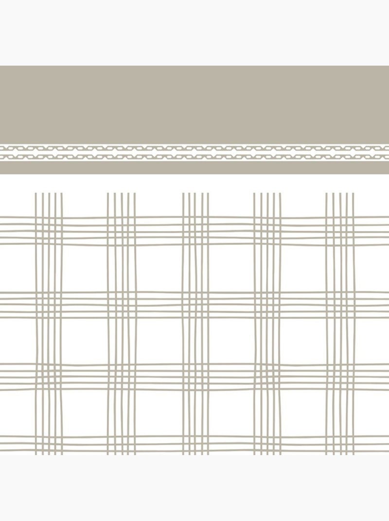 Housse de couette - Coton Pur - 100 % Coton 57 Fils/cm² Gris taupe - Kiabi
