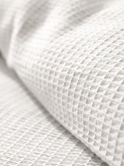 Housse de couette - Coton Pur - 100 % Coton Nid d'abeille - Kiabi