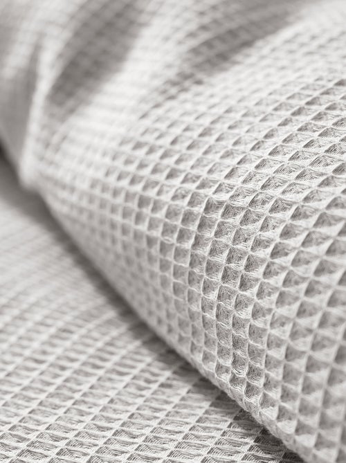 Housse de couette - Coton Pur - 100 % Coton Nid d'abeille - Kiabi