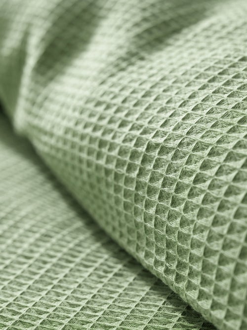 Housse de couette - Coton Pur - 100 % Coton Nid d'abeille - Kiabi