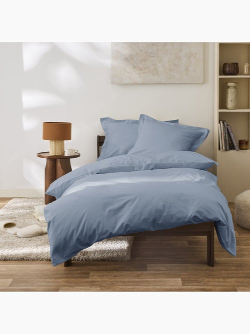 Housse de couette - Coton Pur - 100% Percale de coton peigné - Kiabi