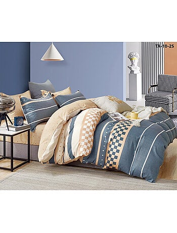 Housse de couette - Coton Pur - 100% Percale de coton peigné