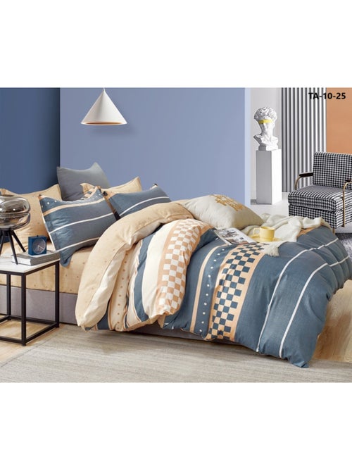 Housse de couette - Coton Pur - 100% Percale de coton peigné - Kiabi