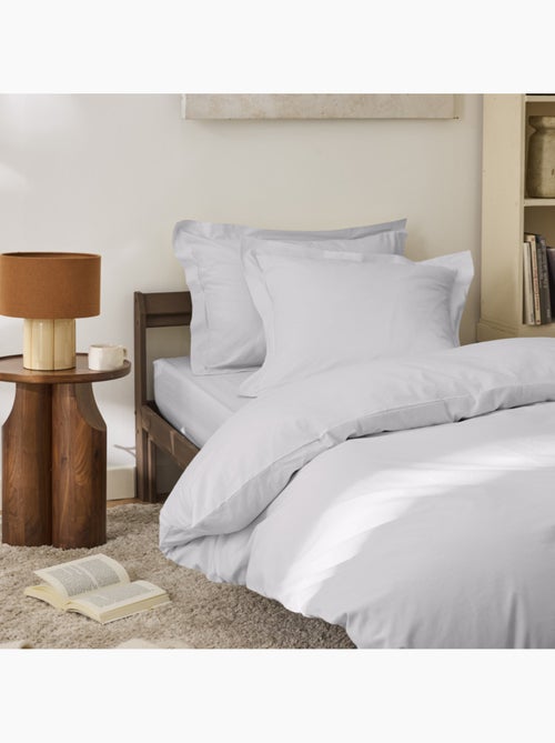 Housse de couette - Coton Pur - 100% Percale de coton peigné - Kiabi