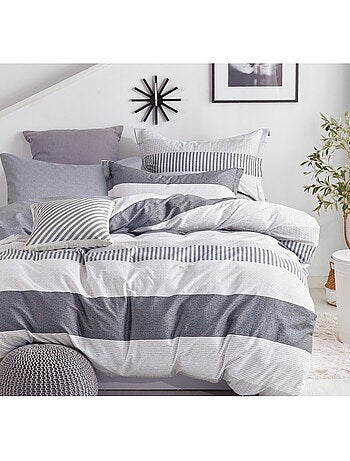 Housse de couette - Coton Pur - 100% Percale de coton peigné