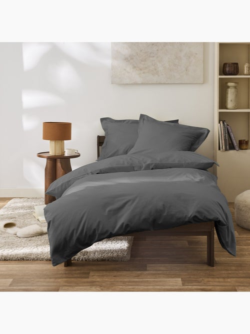 Housse de couette - Coton Pur - 100% Percale de coton peigné - Kiabi Housse de couette - Coton Pur - 100% Percale de coton peigné - Kiabi