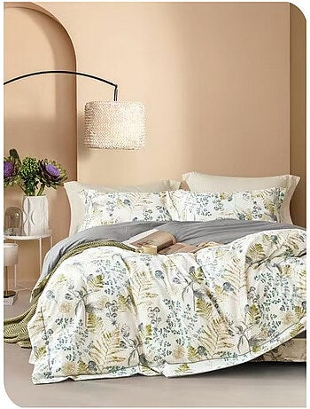 Housse de couette - Coton Pur - 100% Percale de coton peigné