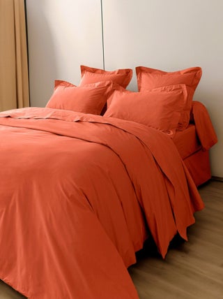 Housse de couette - Coton Pur - 100% Percale de coton peigné