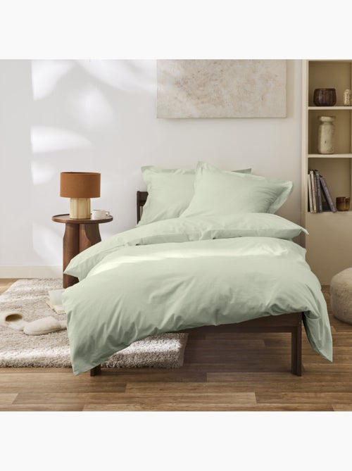 Housse de couette - Coton Pur - 100% Percale de coton peigné - Kiabi Housse de couette - Coton Pur - 100% Percale de coton peigné - Kiabi