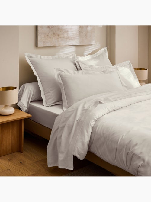 Housse de couette - Coton Pur - 100% Satin de coton Peigné" / 120 fils/cm² - Kiabi Housse de couette - Coton Pur - 100% Satin de coton Peigné" / 120 fils/cm² - Kiabi