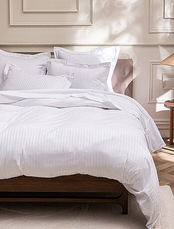 Housse de couette - Coton Pur - 100% Satin de coton Peigné" / 120 fils/cm²