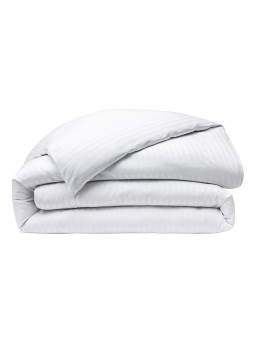 Housse de couette - Coton Pur - 100% Satin de coton Peigné" / 120 fils/cm² - Kiabi Housse de couette - Coton Pur - 100% Satin de coton Peigné" / 120 fils/cm² - Kiabi