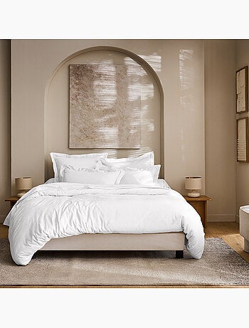 Housse de couette - Coton Pur - 100% Satin de coton Peigné" / 120 fils/cm²