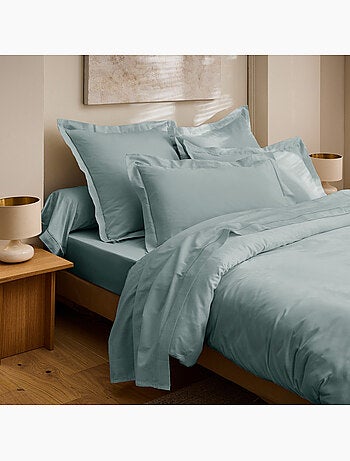 Housse de couette - Coton Pur - 100% Satin de coton Peigné" / 120 fils/cm²