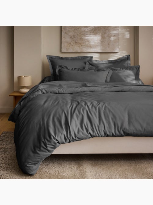 Housse de couette - Coton Pur - 100% Satin de coton Peigné" / 120 fils/cm² - Kiabi Housse de couette - Coton Pur - 100% Satin de coton Peigné" / 120 fils/cm² - Kiabi