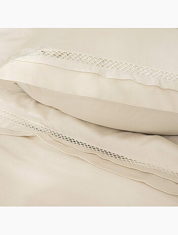 Housse de couette - coton pur - 100% satin de coton peigné" / 120 fils/cm²