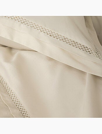 Housse de couette - coton pur - 100% satin de coton peigné" / 120 fils/cm²
