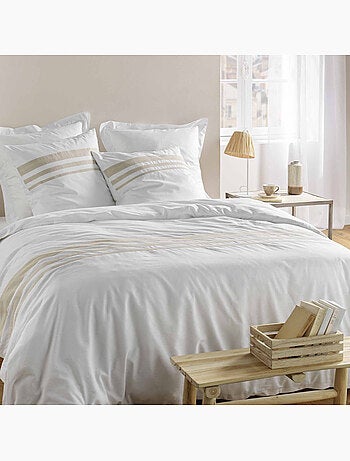 Housse de couette - Douceur d'intérieur - 95% Coton / 5% Lin / 57 Fils/cm²