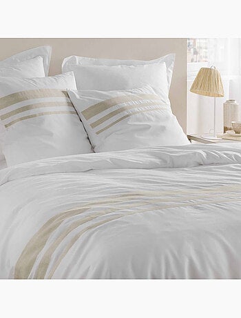 Housse de couette - Douceur d'intérieur - 95% Coton / 5% Lin / 57 Fils/cm²
