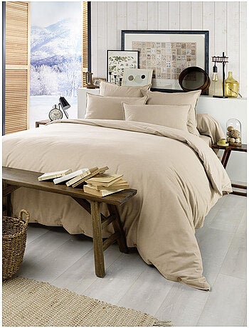 Housse de Couette - Flanelle de coton douce et chaude - Candice