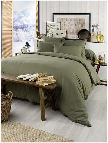 Housse de Couette - Flanelle de coton douce et chaude - Candice