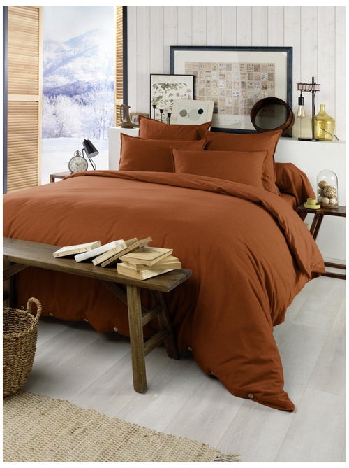 Housse de Couette - Flanelle de coton douce et chaude - Candice - Kiabi