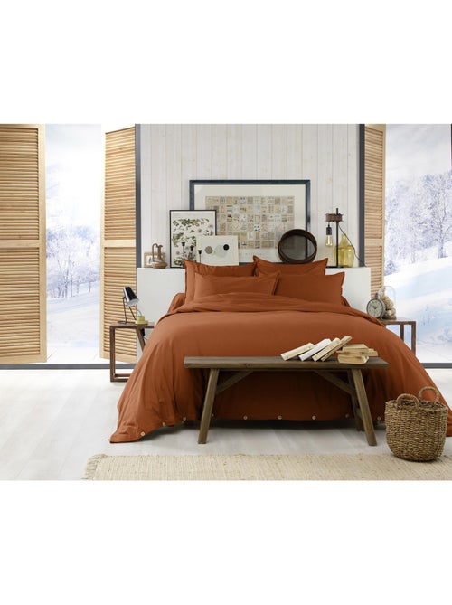 Housse de Couette - Flanelle de coton douce et chaude - Candice - Kiabi