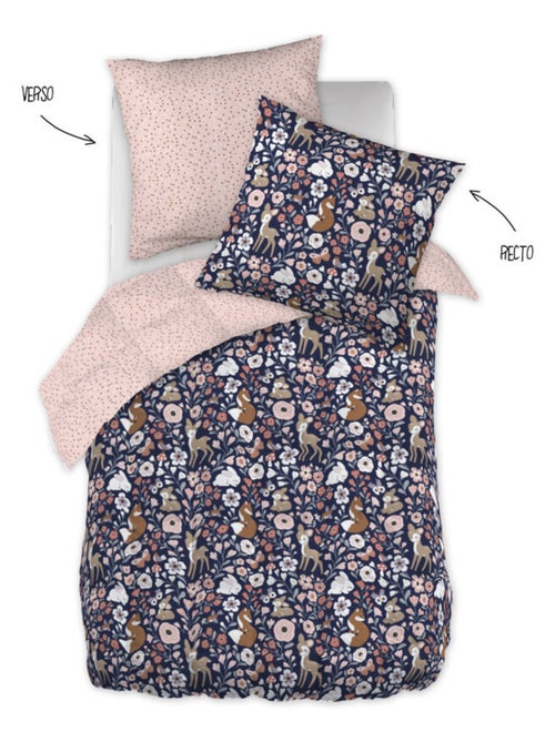 Housse de couette - L'effet papillon - 100 % Coton 57 Fils/cm² - Kiabi