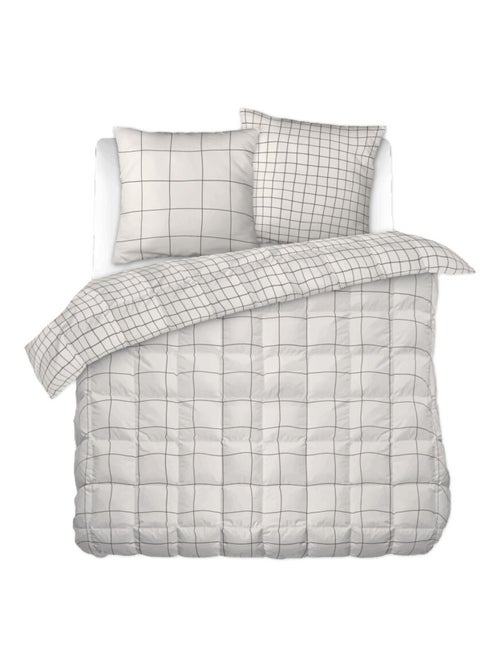 Housse de couette - L'effet papillon - 100 % Coton 57 Fils/cm² - Kiabi Housse de couette - L'effet papillon - 100 % Coton 57 Fils/cm² - Kiabi