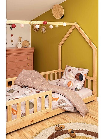 Housse de couette - L'effet papillon - 100 % Coton 57 Fils/cm²