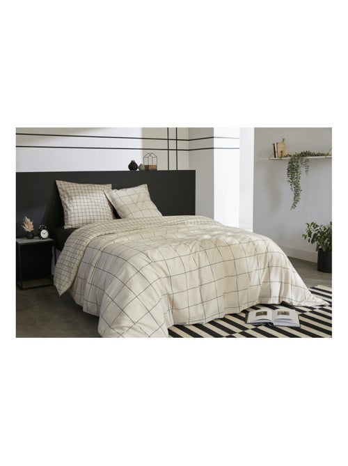 Housse de couette - L'effet papillon - 100 % Coton 57 Fils/cm² - Kiabi Housse de couette - L'effet papillon - 100 % Coton 57 Fils/cm² - Kiabi