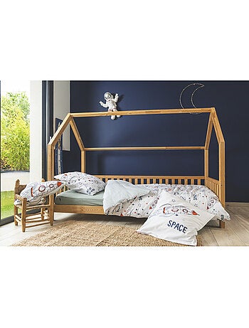 Housse de couette - L'effet papillon - 100 % Coton 57 Fils/cm²