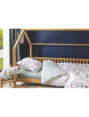 Housse de couette - L'effet papillon - 100 % Coton 57 Fils/cm²