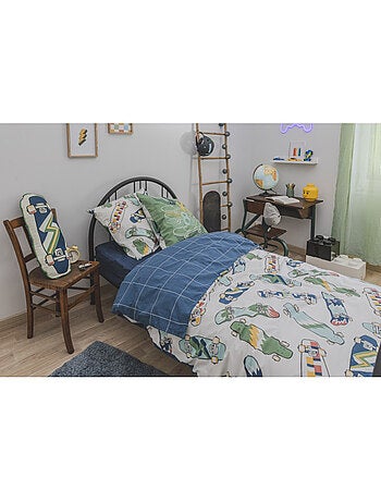 Housse de couette - L'effet papillon - 100 % Coton 57 Fils/cm²