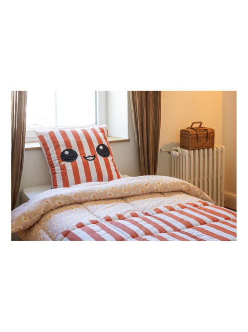 Housse de couette - L'effet papillon - 100 % Coton 57 Fils/cm² - Kiabi