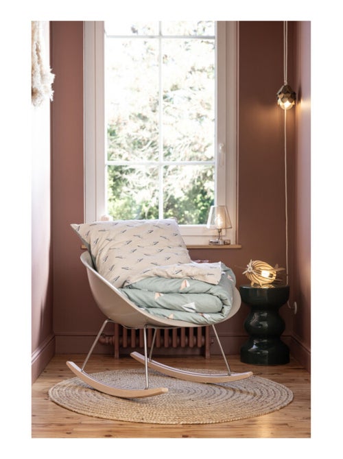 Housse de couette - L'effet papillon - 100 % Coton 57 Fils/cm² - Kiabi Housse de couette - L'effet papillon - 100 % Coton 57 Fils/cm² - Kiabi