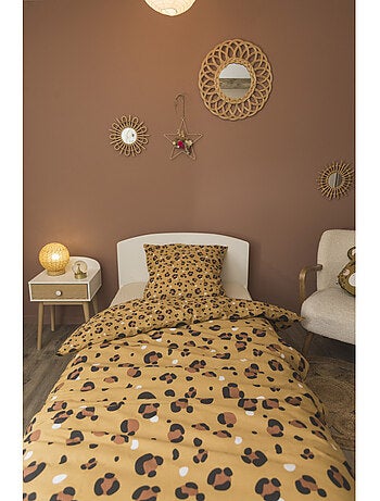 Housse de couette - L'effet papillon - 100 % Coton 57 Fils/cm²