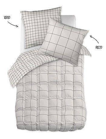 Housse de couette - L'effet papillon - 100 % Coton 57 Fils/cm²
