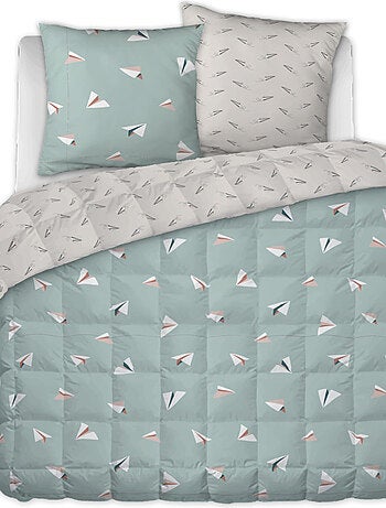 Housse de couette - L'effet papillon - 100 % Coton 57 Fils/cm²