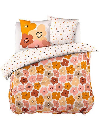 Housse de couette - L'effet papillon - 100 % Coton 57 Fils/cm²