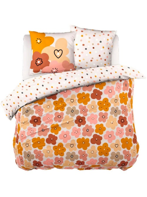 Housse de couette - L'effet papillon - 100 % Coton 57 Fils/cm² - Kiabi Housse de couette - L'effet papillon - 100 % Coton 57 Fils/cm² - Kiabi