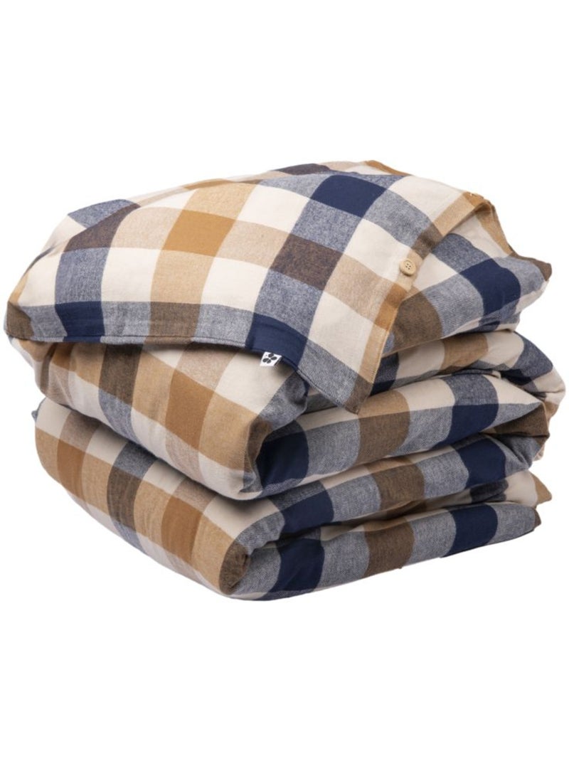 Housse de couette - L'effet papillon - 100% Coton Bleu - Kiabi