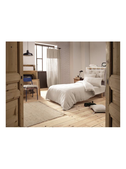 Housse de couette - L'effet papillon - 100% gaze de coton 125 gr/m² - Kiabi Housse de couette - L'effet papillon - 100% gaze de coton 125 gr/m² - Kiabi