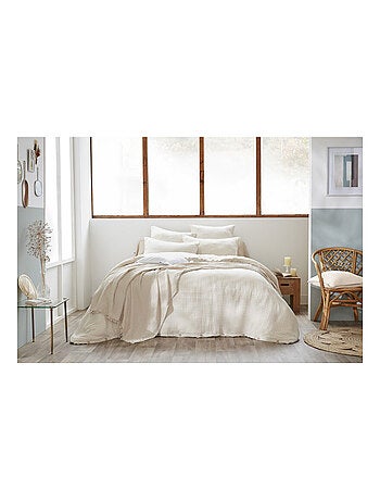 Housse de couette - L'effet papillon - 100% gaze de coton 125 gr/m²